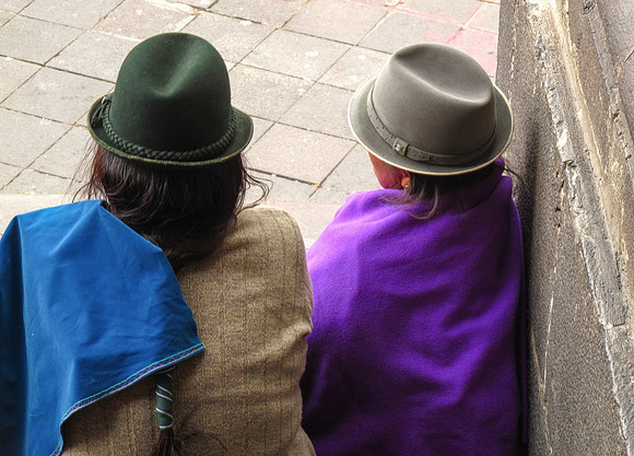 Women with Hats, Ecuador