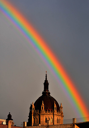 Rainbow St. Paul Cathedral