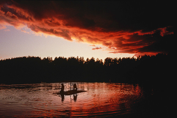 Sunset Rafting