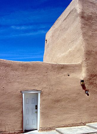 Adobe Church, Taos.