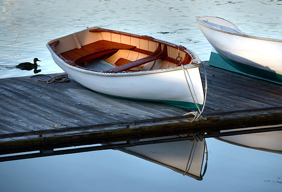 Dinghy, Maine.