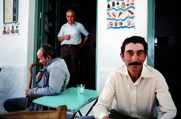 Cafe Life, Samos, Greece.