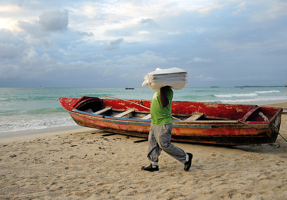 Vendor, Negril, Jamaica.
