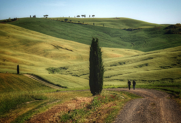 Tuscan HIlls, Italy.