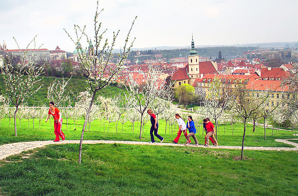 Spring, Prague.