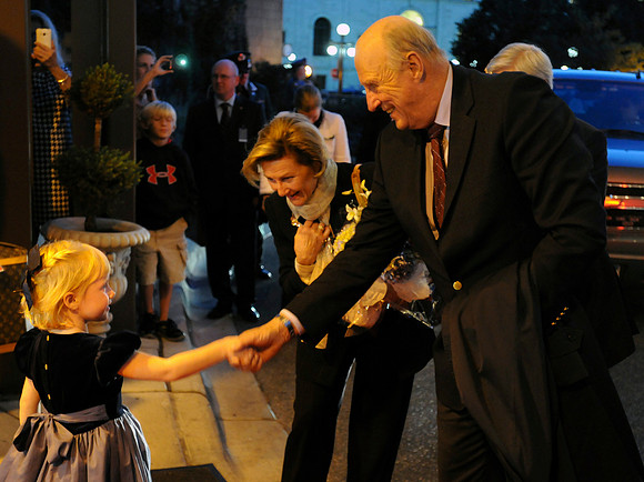 Meeting the King and Queen
