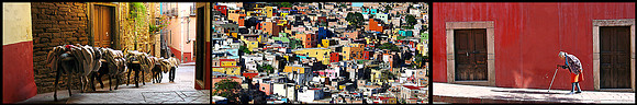 Mexico triptych